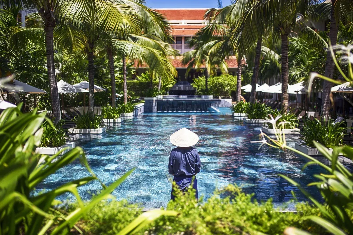 Saltwater pool at Almanity Hội An Resort & Spa