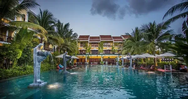 Garden pool at La Siesta Hội An Resort & Spa