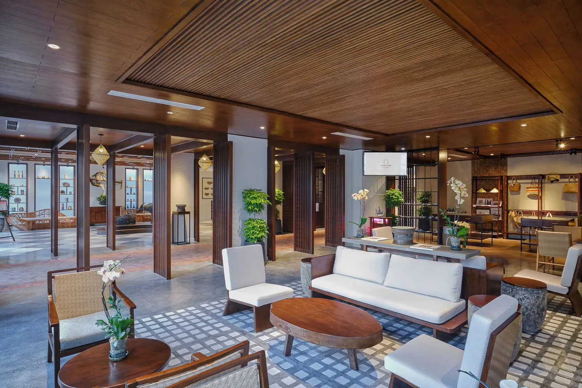 Signature suite living area