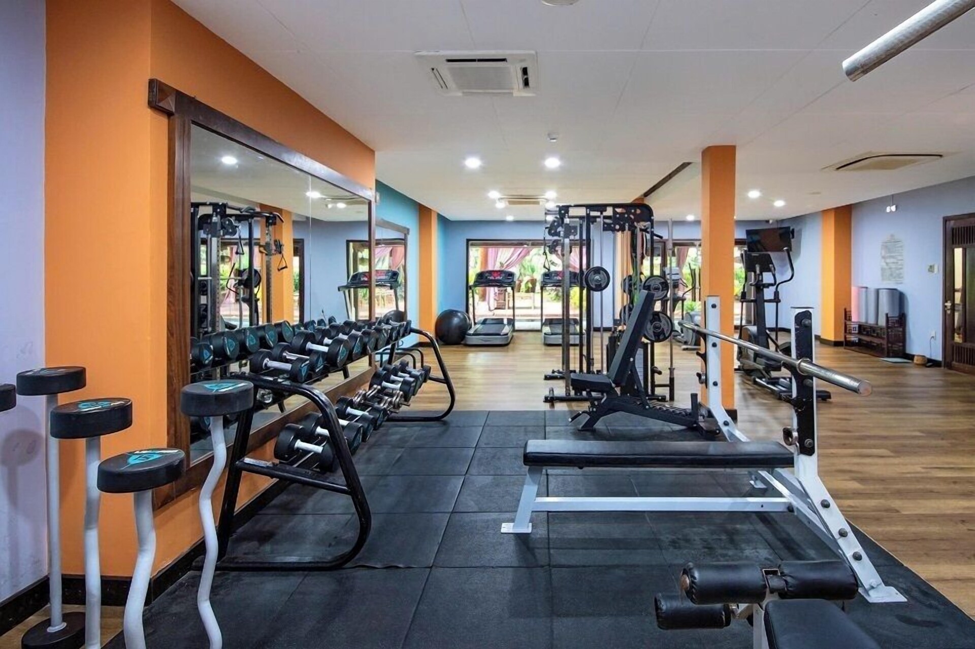 Qi Spa treatment room at Palm Garden