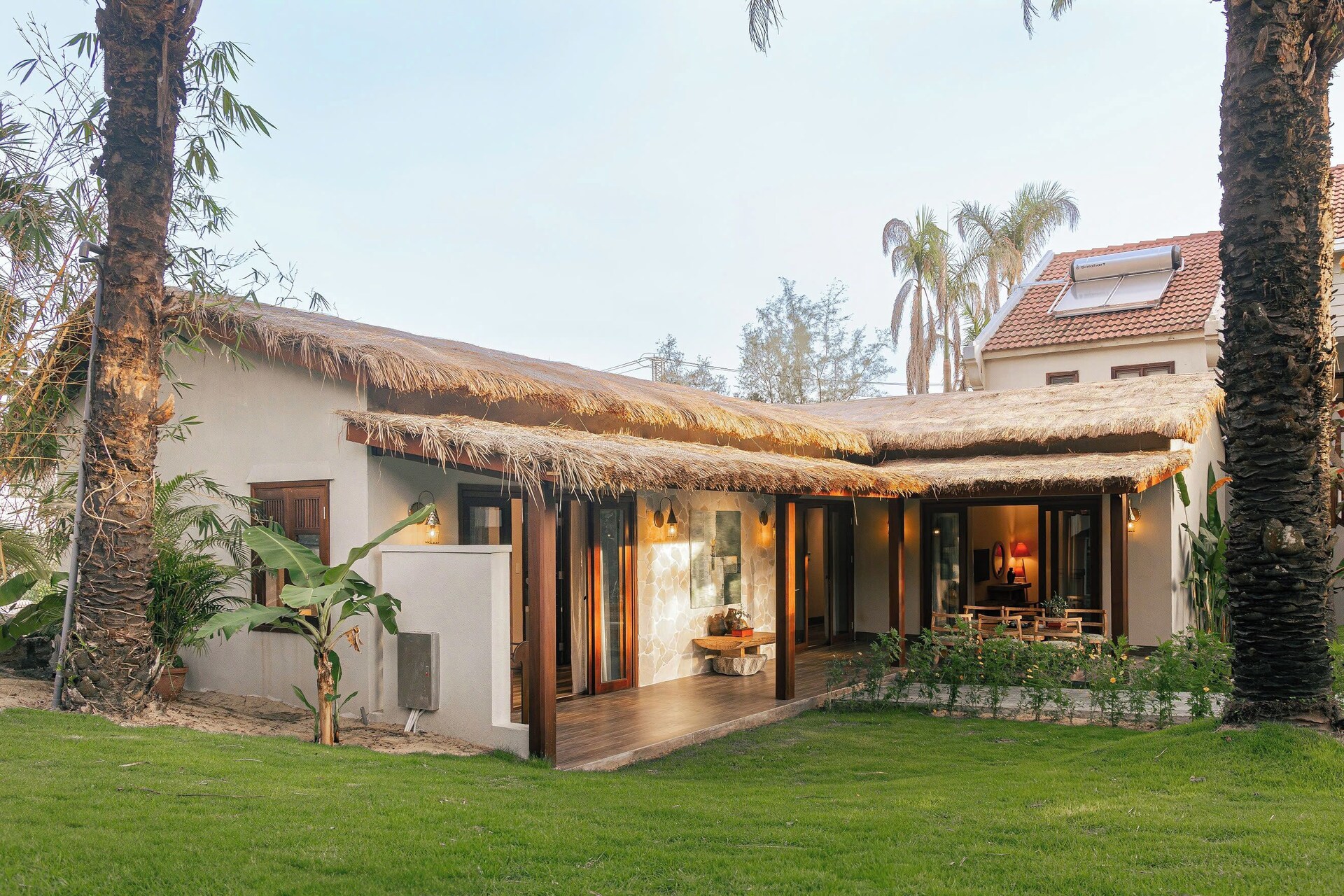Garden bungalow exterior
