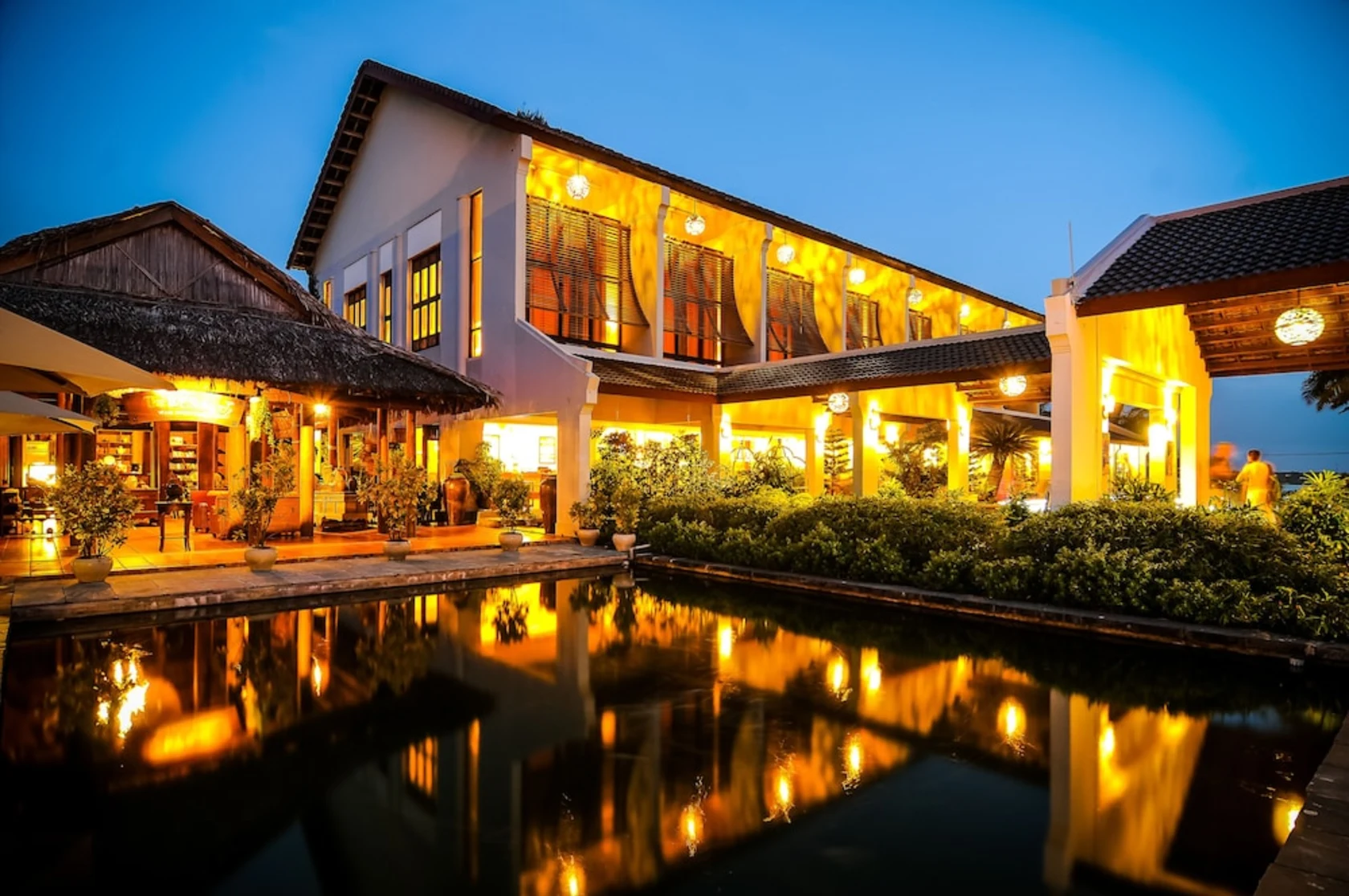 Private beach cabanas