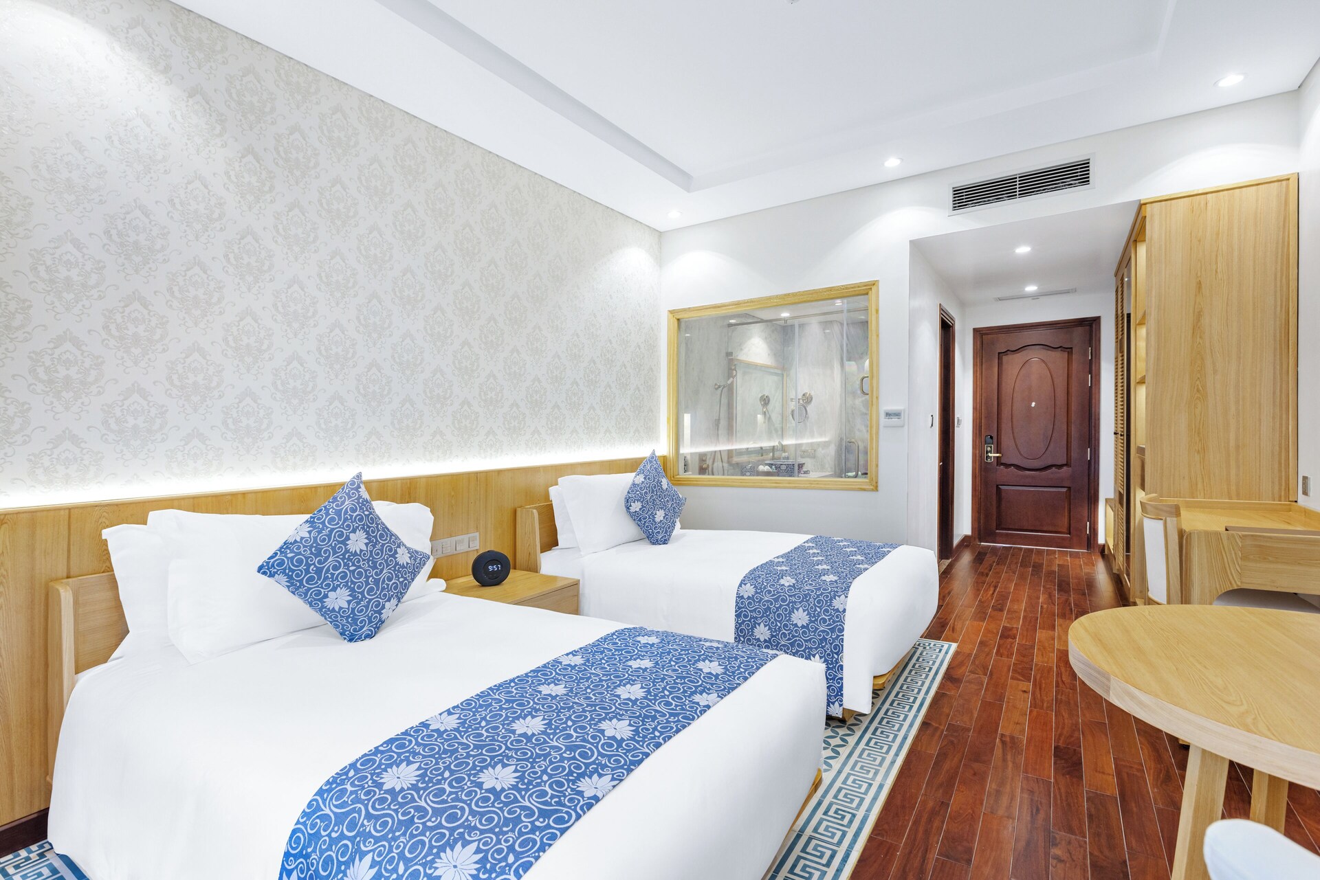 Stylish lounge seating nook at Wafaifo Resort Hội An